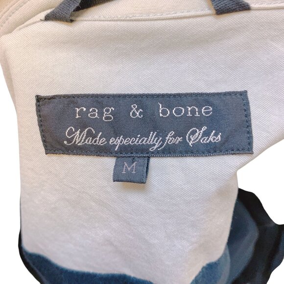 Rag & Bone Light Green Jacket With Front Pockets & Zipper Closure M - Picture 6 of 6